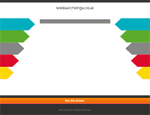 Tablet Screenshot of leedsexchange.co.uk